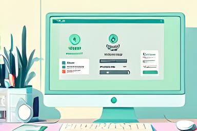 Open artikelpagina met duidelijke uitleg over hoe senioren een computer kunnen aanzetten, met grote illustraties