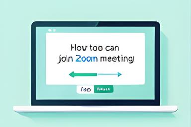Duidelijke handleiding over hoe senioren kunnen deelnemen aan een Zoom-meeting, met knoppen en menu's uitgelegd